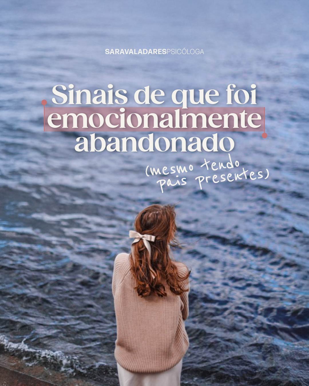 Sinais de que foi emocionalmente abandonado (mesmo tendo pais presentes)