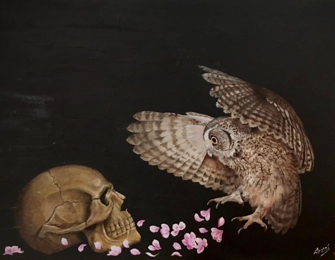 The Messenger, 2023, Oil on Canvas - 20" x 30"