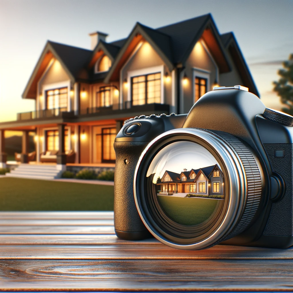 Camera and house