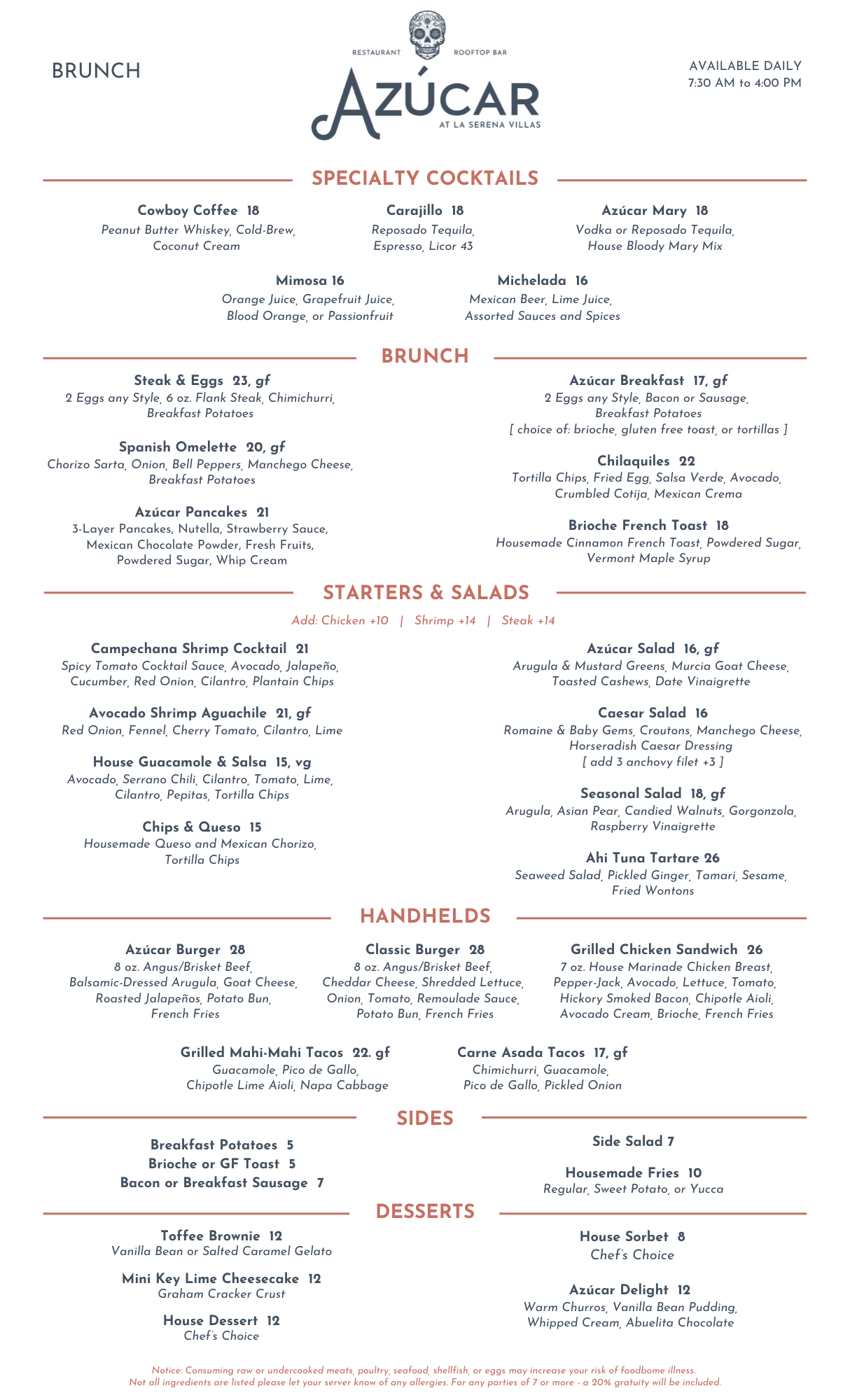 Brunch Menu Dec 2025