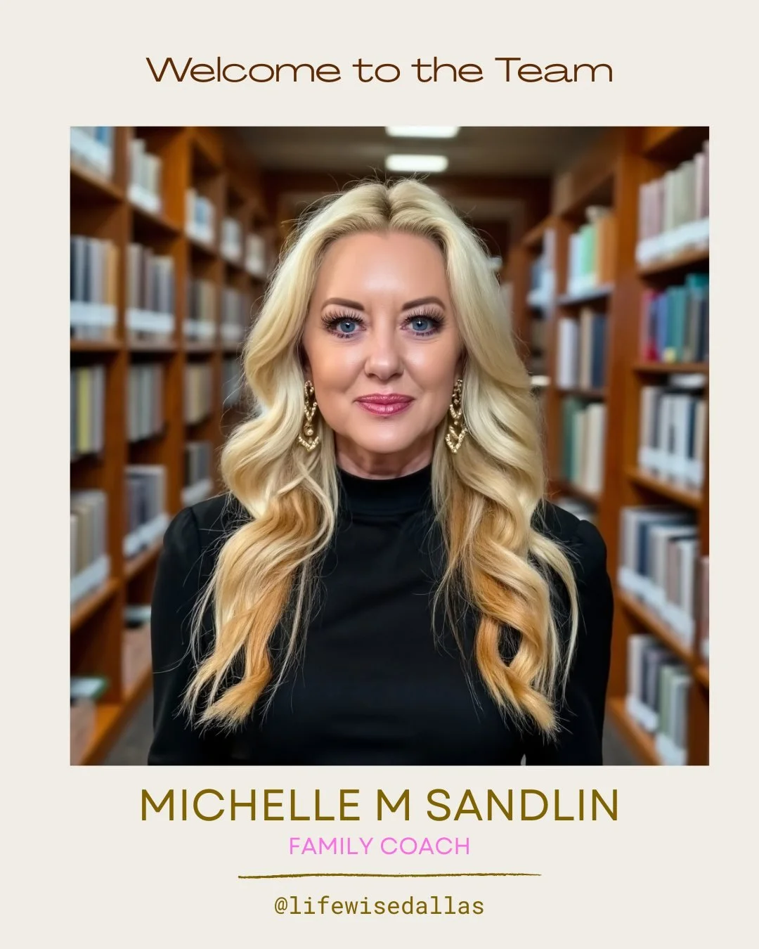 Welcome to the team, Michelle! 🤎