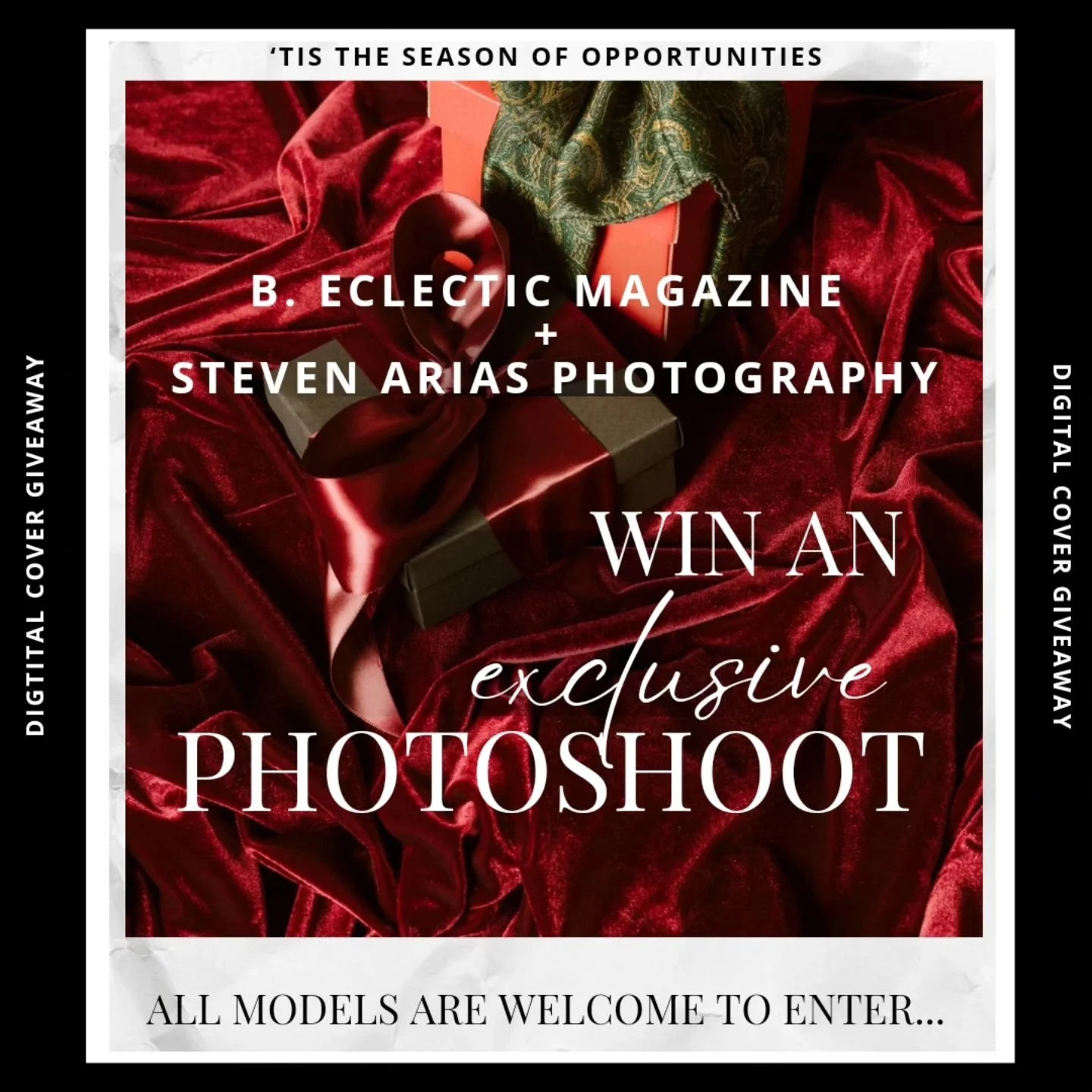 'Tis the season of opportunities...

Our gift to 1 lucky Texas model is an exclusive photoshoot for our digital cover and publication in @b.eclecticmagazine

@ariaz_lenz and the @b.eclecticmagazine team have curated a unique shoot that will edify any