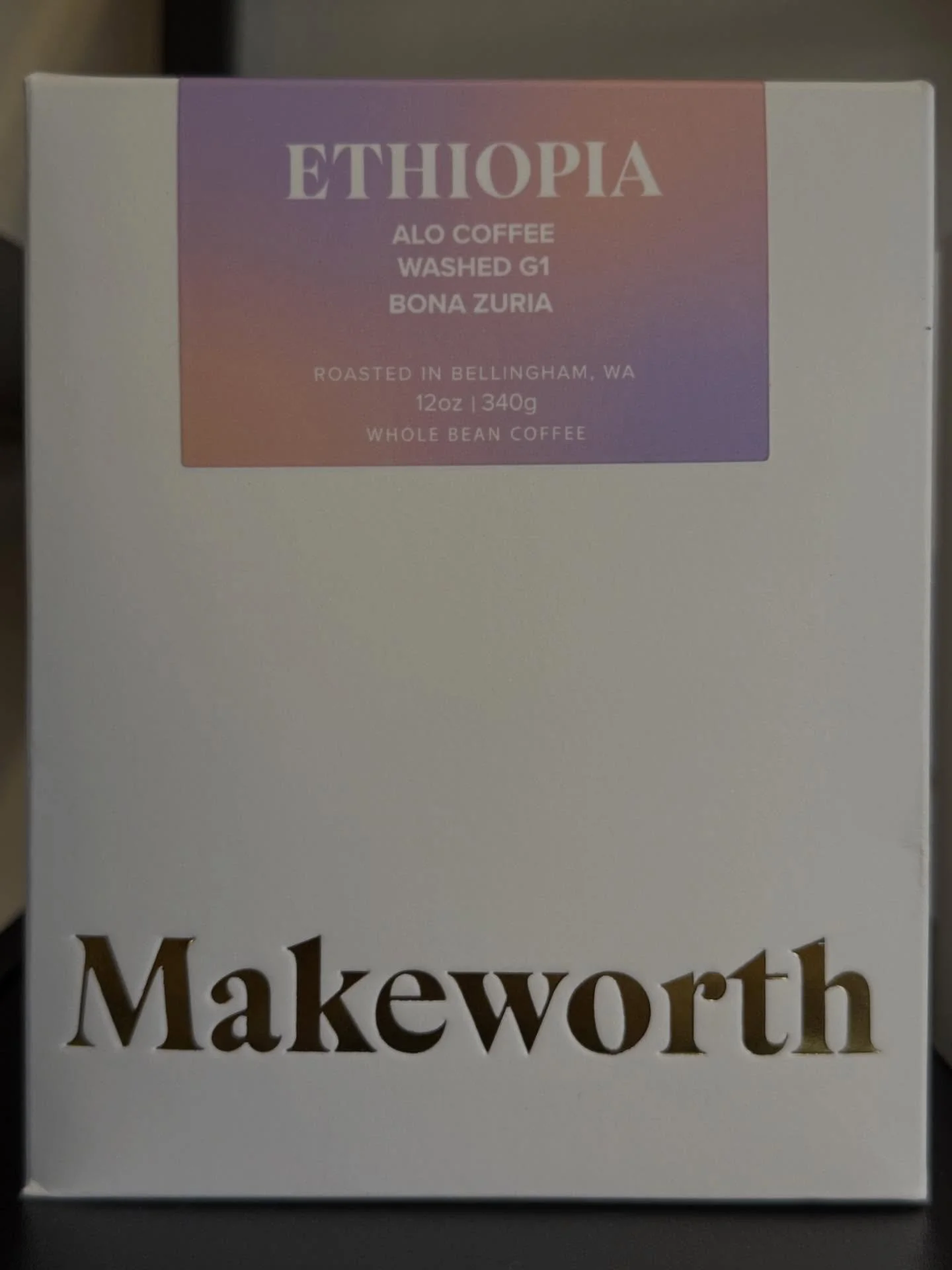 New coffee drop! @makeworthcoffeeroasters sent us some coffees we’re excited to showcase for you. This washed Ethiopian has tasting notes of golden raisin, tangerine and white grape. Try it on espresso and pick up a bag when you come in!