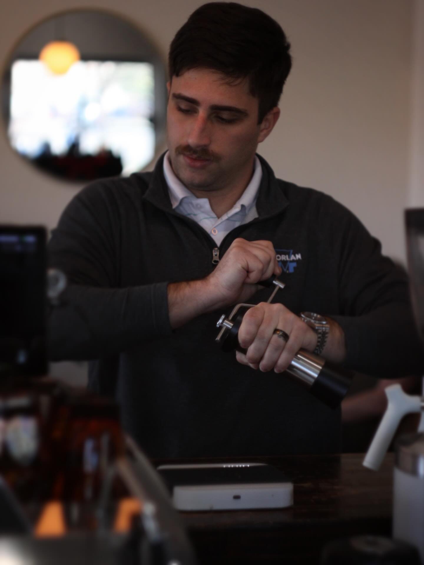 It&rsquo;s not every day that someone makes US coffee! Thank you @heyalexio for sharing your bag of @luminouscoffee with us and nerding out with our baristas about fermentation processes.