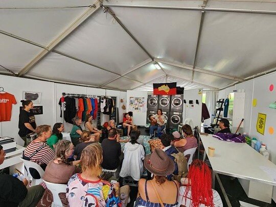 A bit slow going but finally getting to our last recap from the @woodfordfolkfestival. DAY 6 was powerful and connected&mdash;and we couldn&rsquo;t have asked for a more beautiful and serendipitous day to round out our six days of agitations, convers