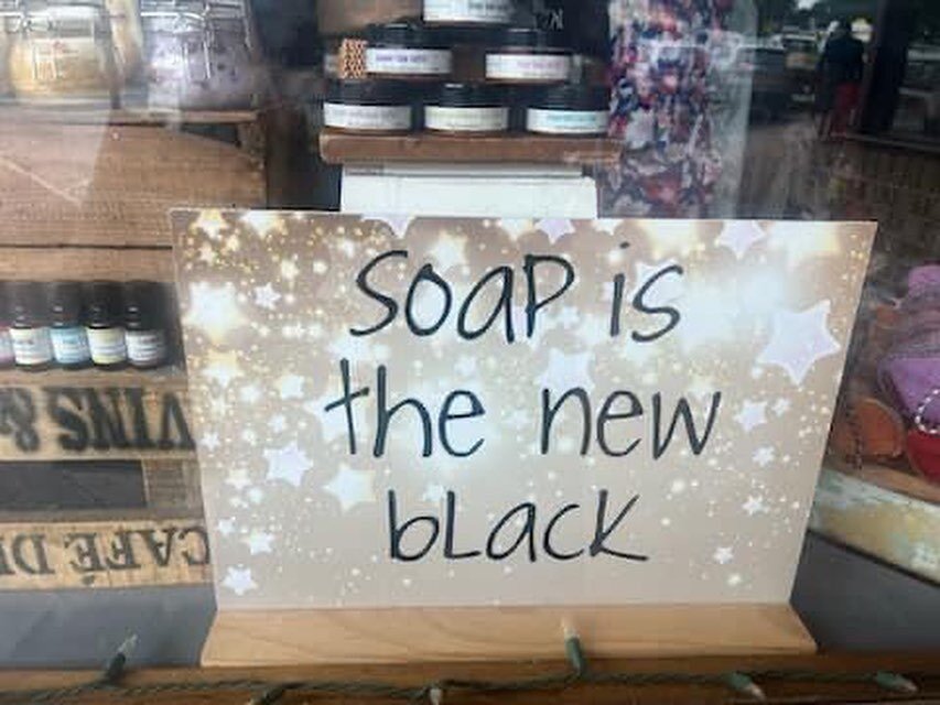 What do you ya reckon? 😅 🙌🏽

Found at the local soap shop.

🖤🧺

#cleaningup
#blakwashing
#agitationinprogress
#itallcomesoutinthewashbub