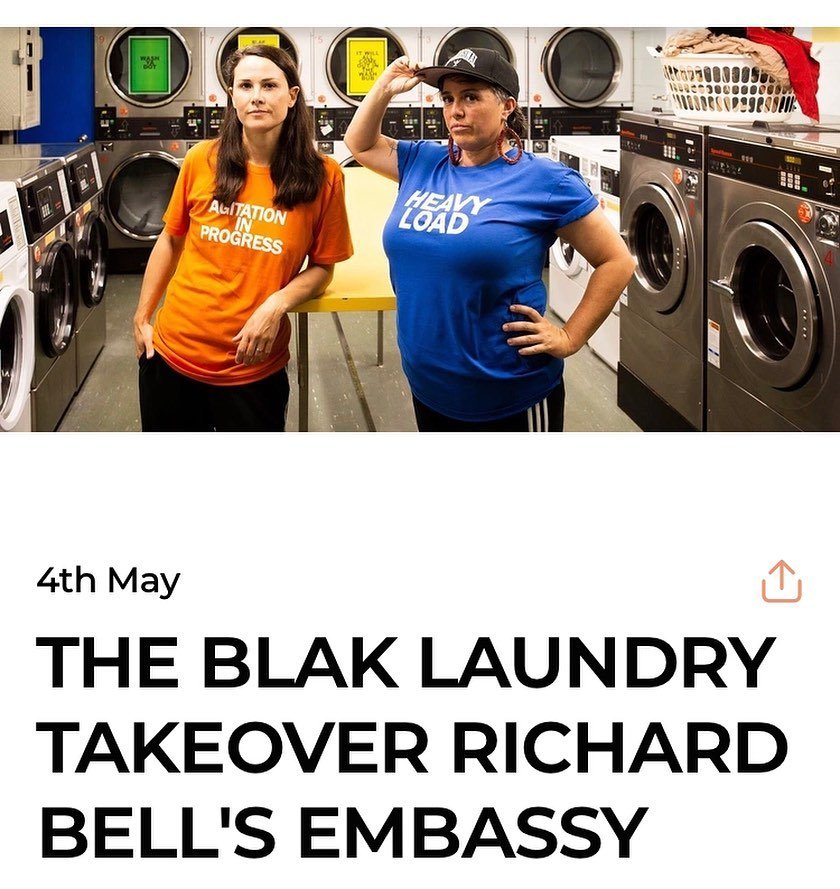 We&rsquo;re thrilled and honoured to be bringing The Blak Laundry to Richard Bella&rsquo;s Embassy, as part of the @proppanowcollective OCCURENT AFFAIR exhibition at @uniscartgallery, on Saturday the 4th of May. 

It&rsquo;s the closing day of OCCURE