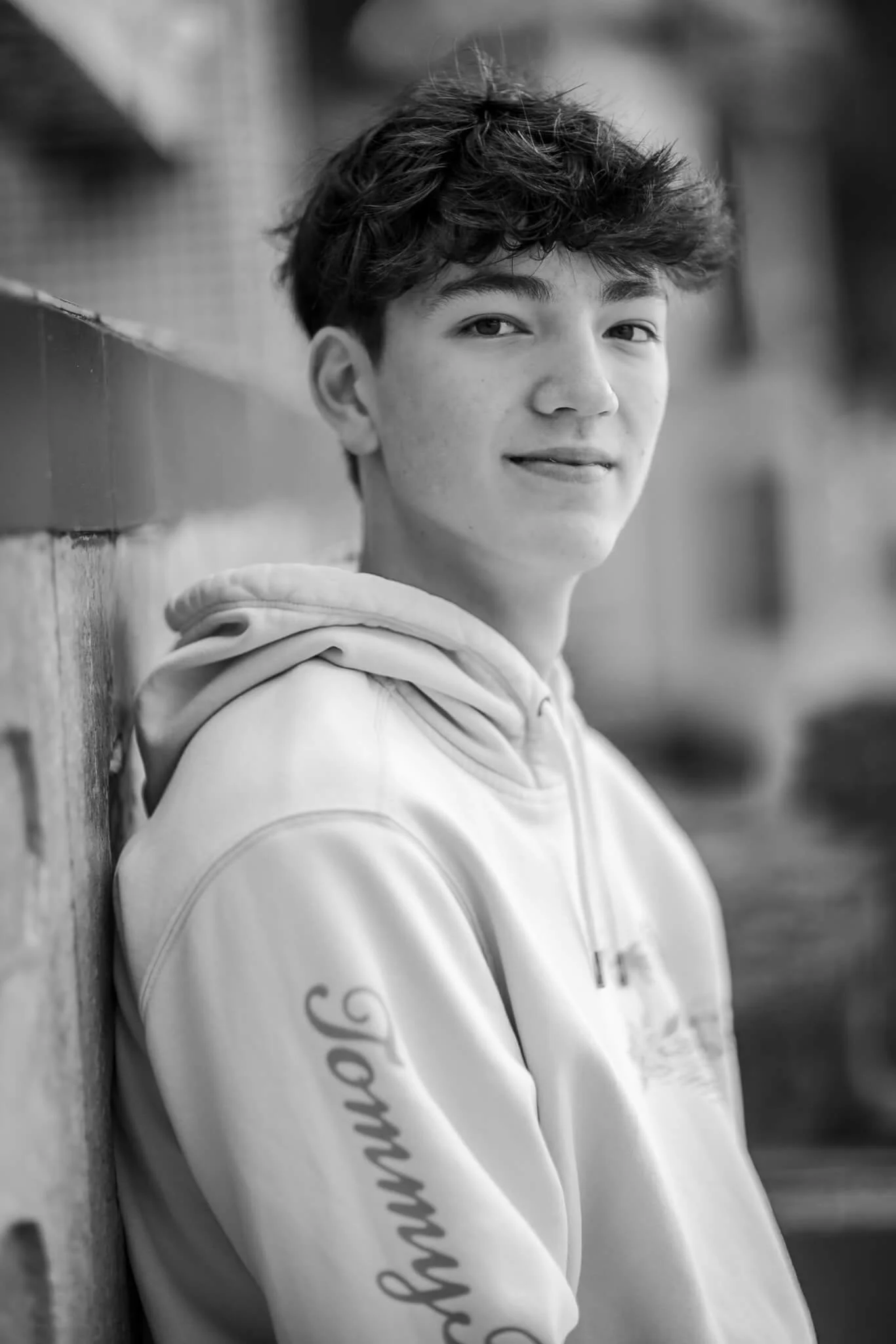 Teenage portrait at Repulse Bay, Hong Kong