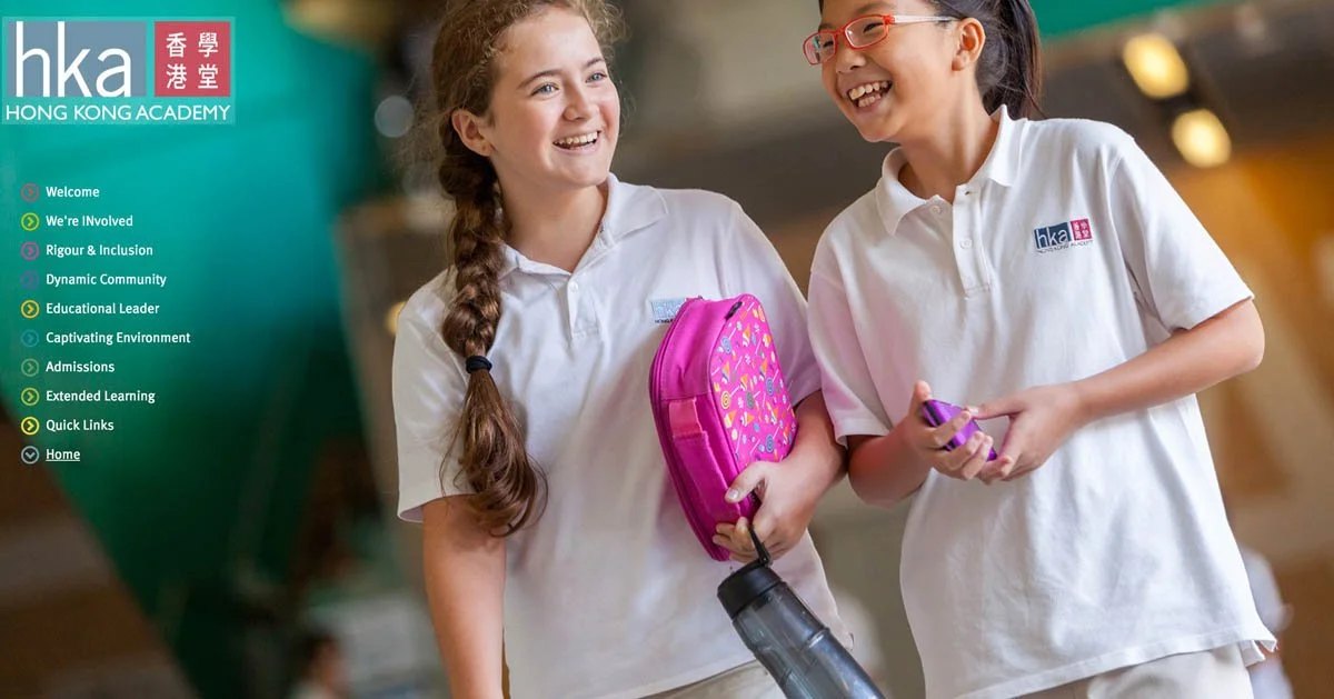 Advertisment for Hong Kong Academy