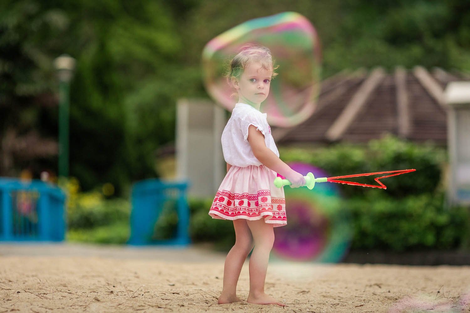 Big bubbles at Chung Hom Kok Beach