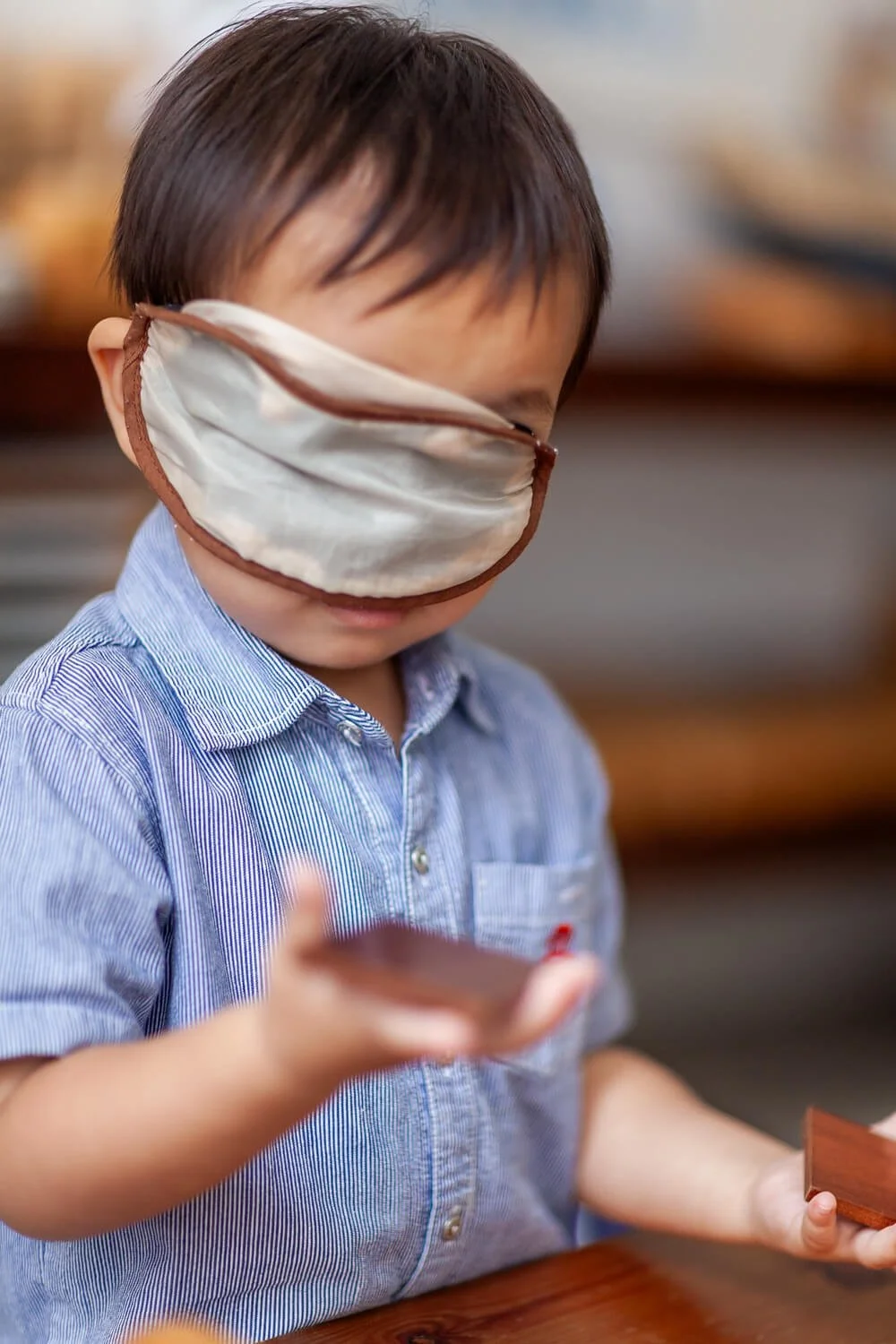 Independent learning in a Hong Kong Montessori school; unposed imagery for early years education