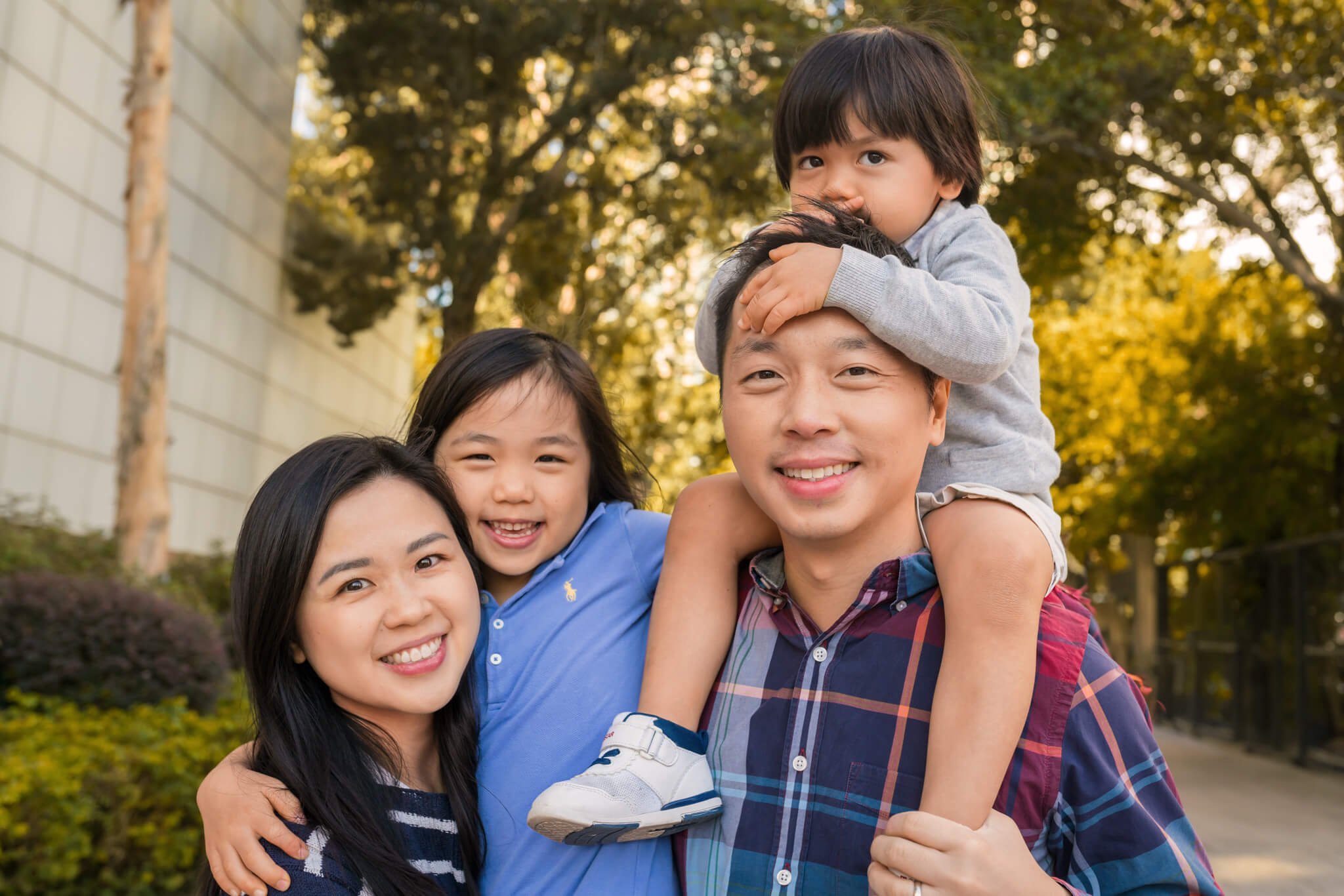 hong kong family photoshoot kowloon park