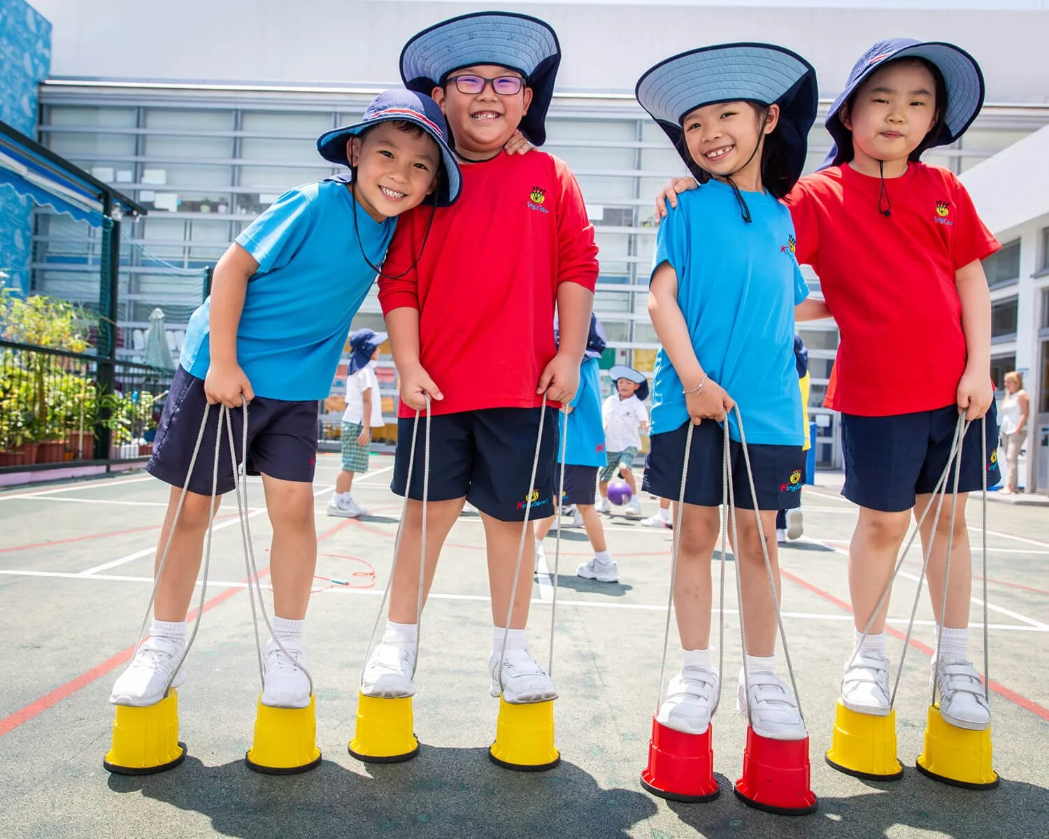 Documentary-style school photography at Kingston International School, Kowloon Tong