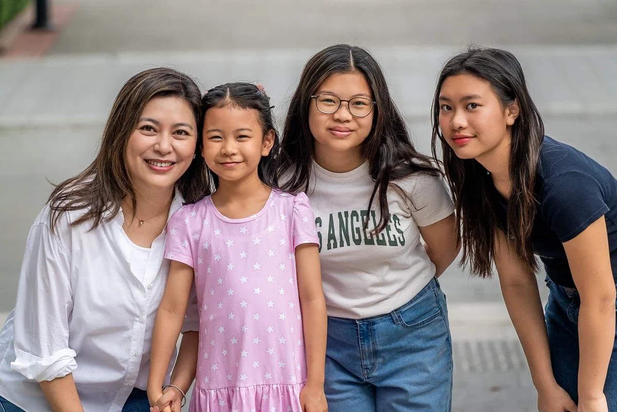 Family photos at The Botanical Garden, Central Hong Kong
