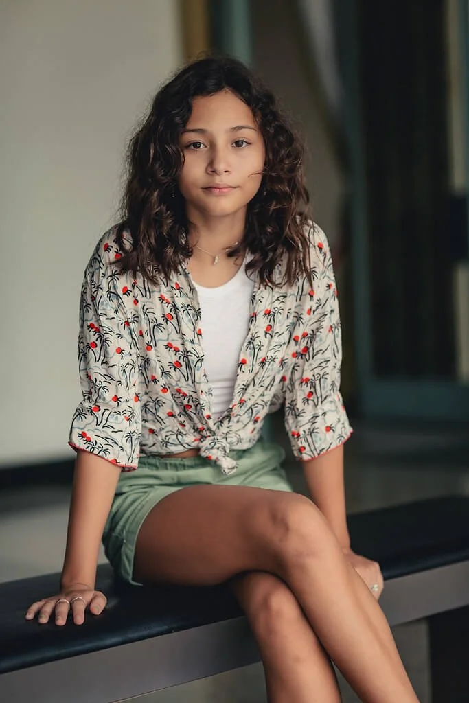 Portrait of a tween, Hong Kong portrait photography