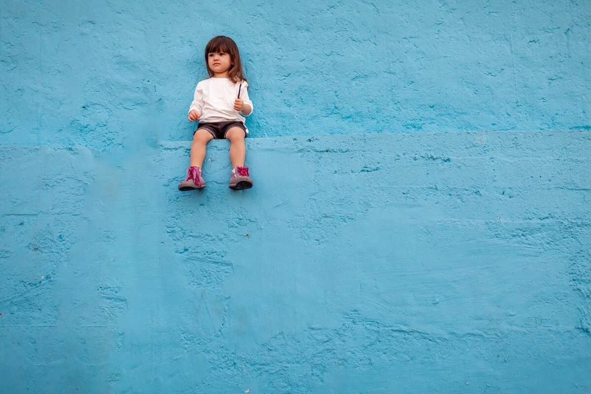 The 'Blue Wall' at Deep Water Bay Beach