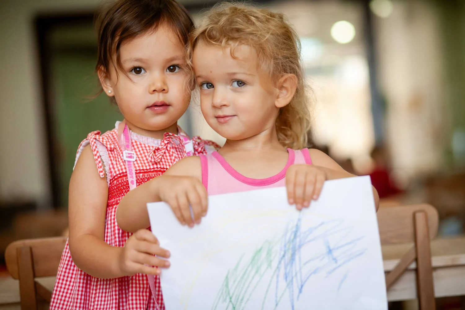 Meaningful social development in action: peers sharing the fruits of their purposeful work and creative exploration. Montessori Hong Kong