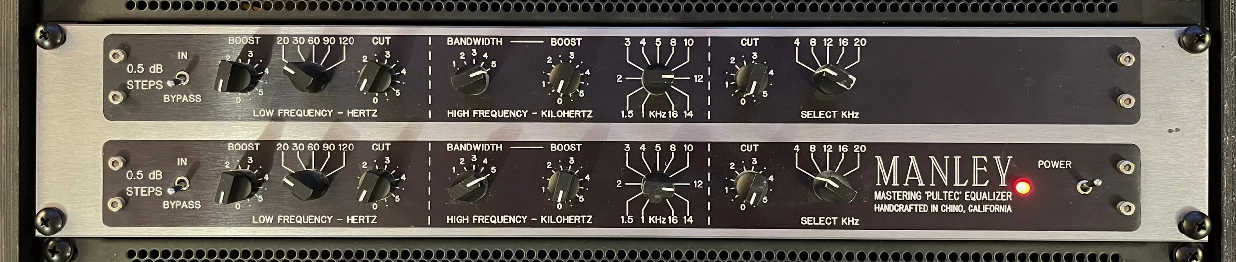 The Only Manley Mastering Stereo Pultec EQ in the World
