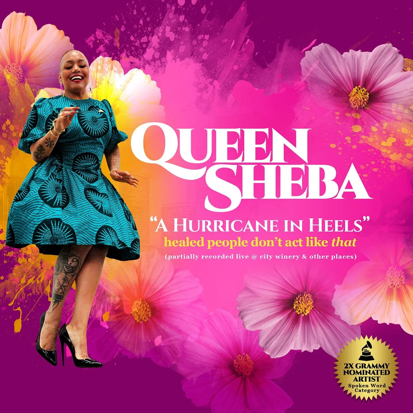  Queen Sheba  A Hurricane In Heels: Healed People Don't Act Like That  Producers: D Bottz, Mike Blayz, & Fya
  
 DIGITAL - GRAMMY Nominated 