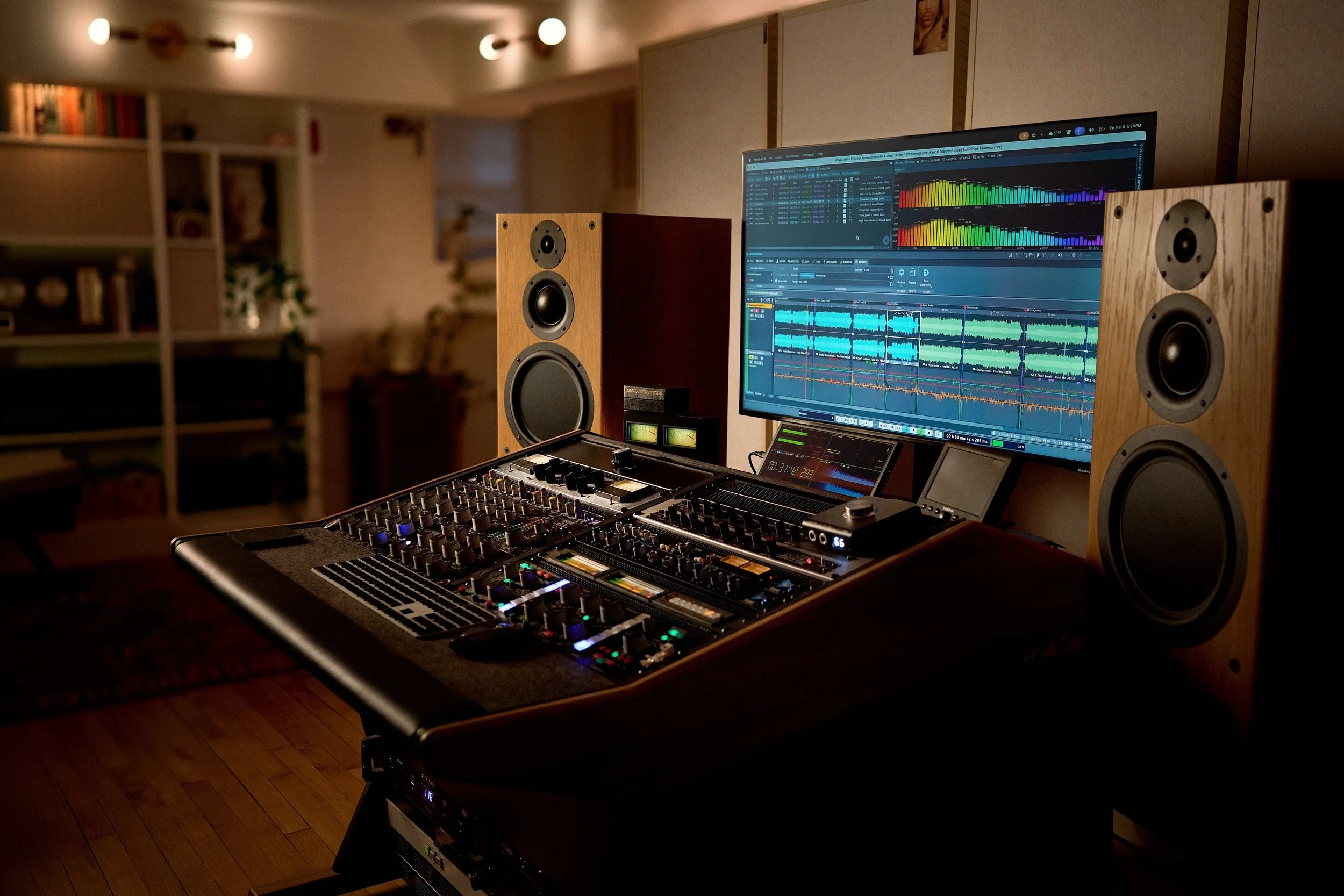The Room Is the Tool: Monitoring and Acoustics in a Mastering Studio