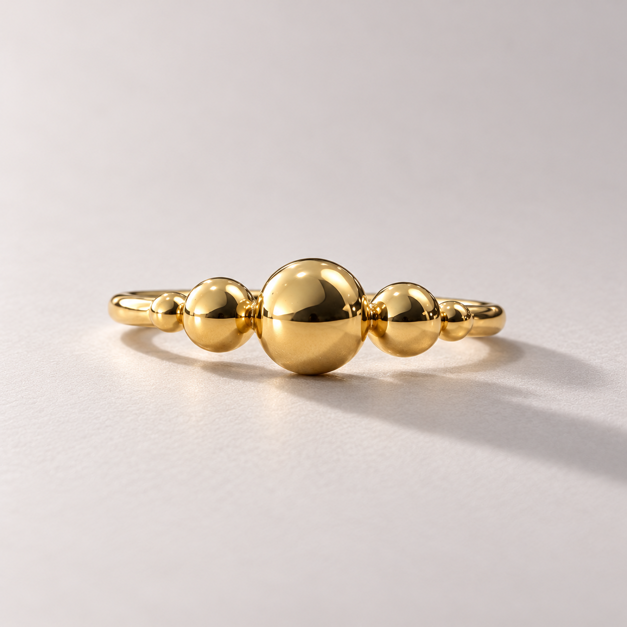 9ct Yellow Gold  Embrace Ring