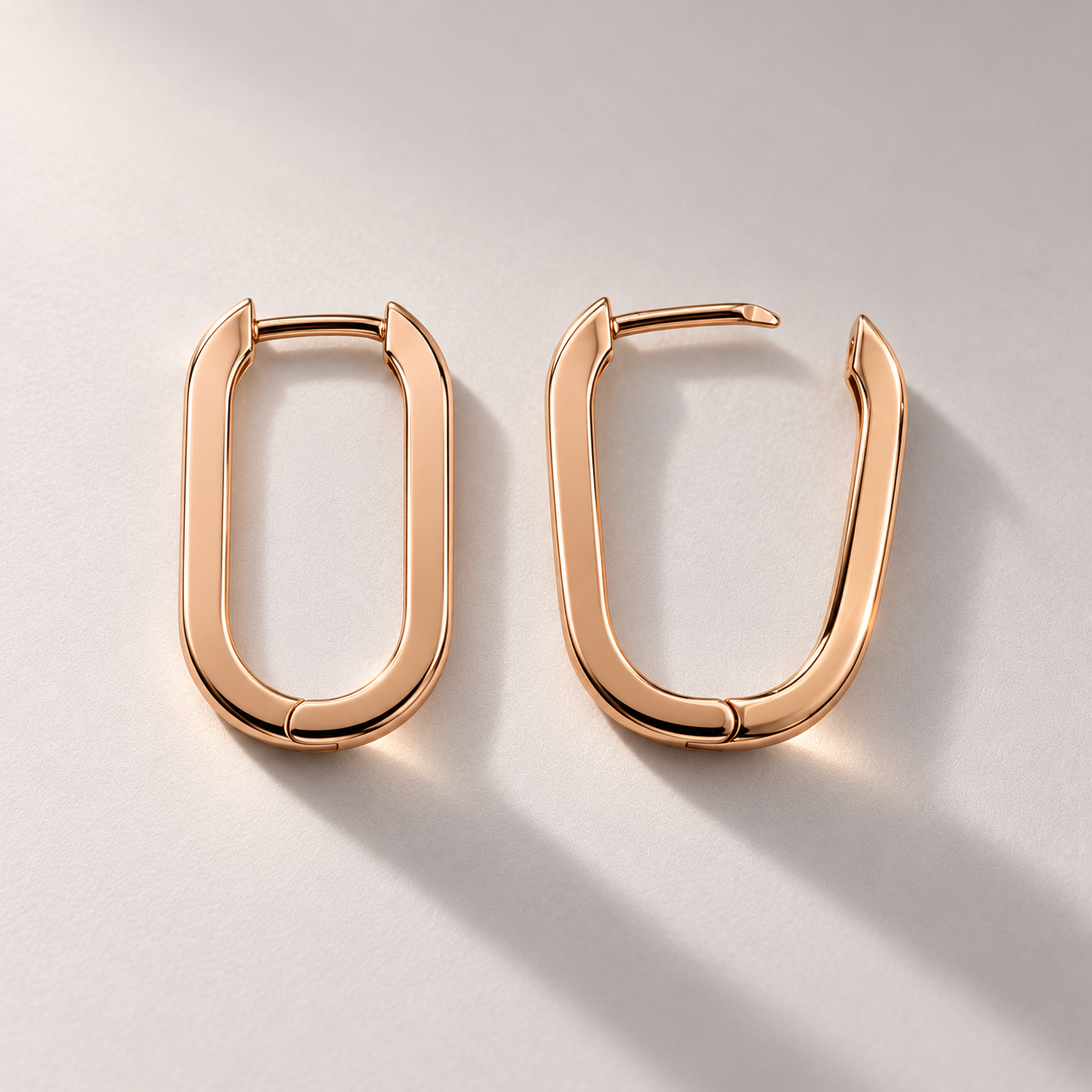 Polished Rose Gold Hoop Earrings-2.png