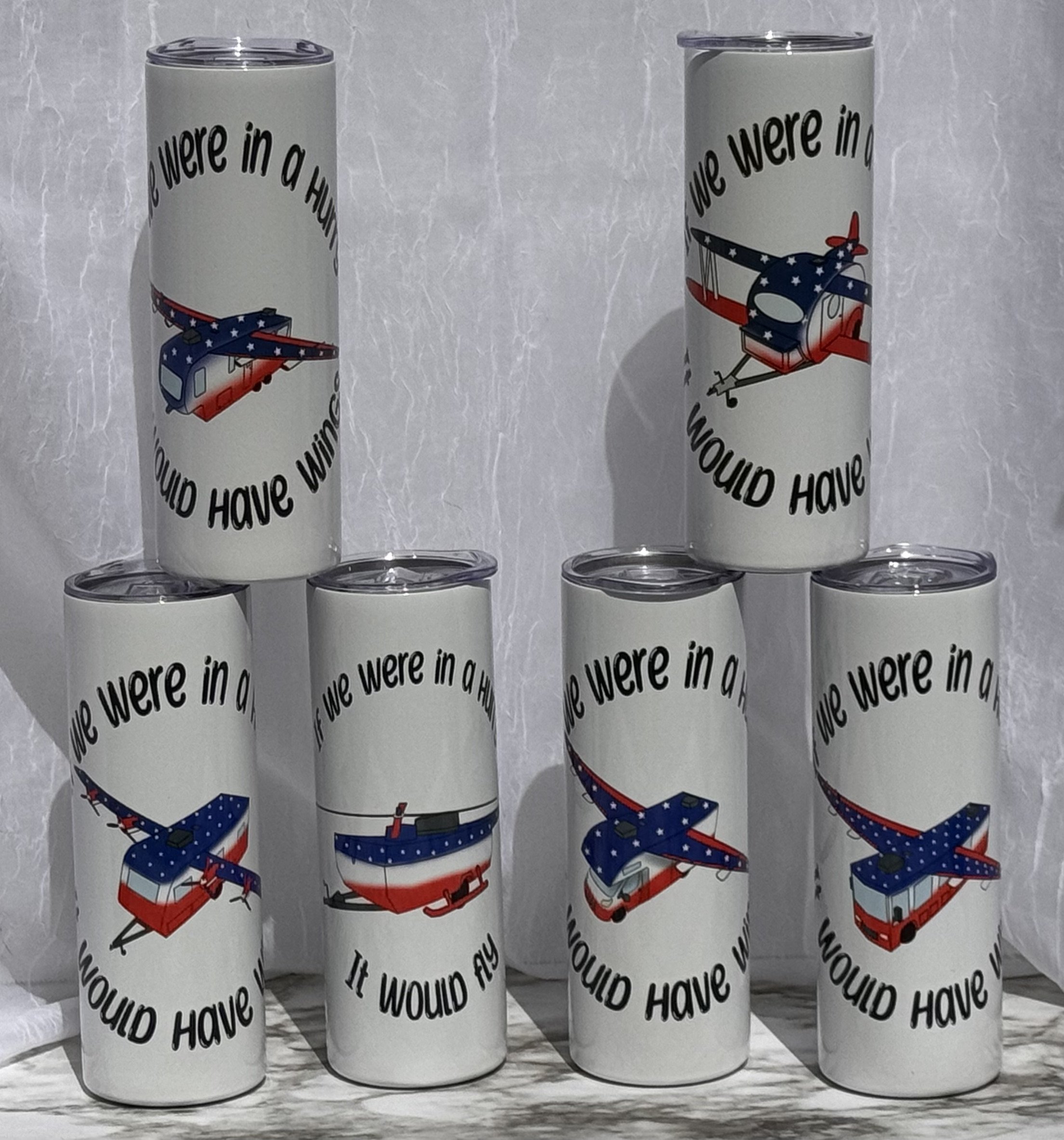 20 ounce insulated tumblers in 6 styles