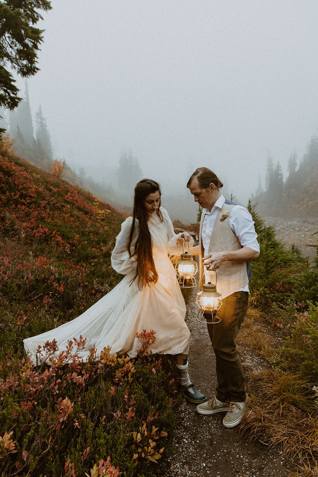 Bagley Lakes Mt. Baker Wilderness _ Elopement + Intimate Wedding Photography _ Backcountry Bohemians-94.jpg