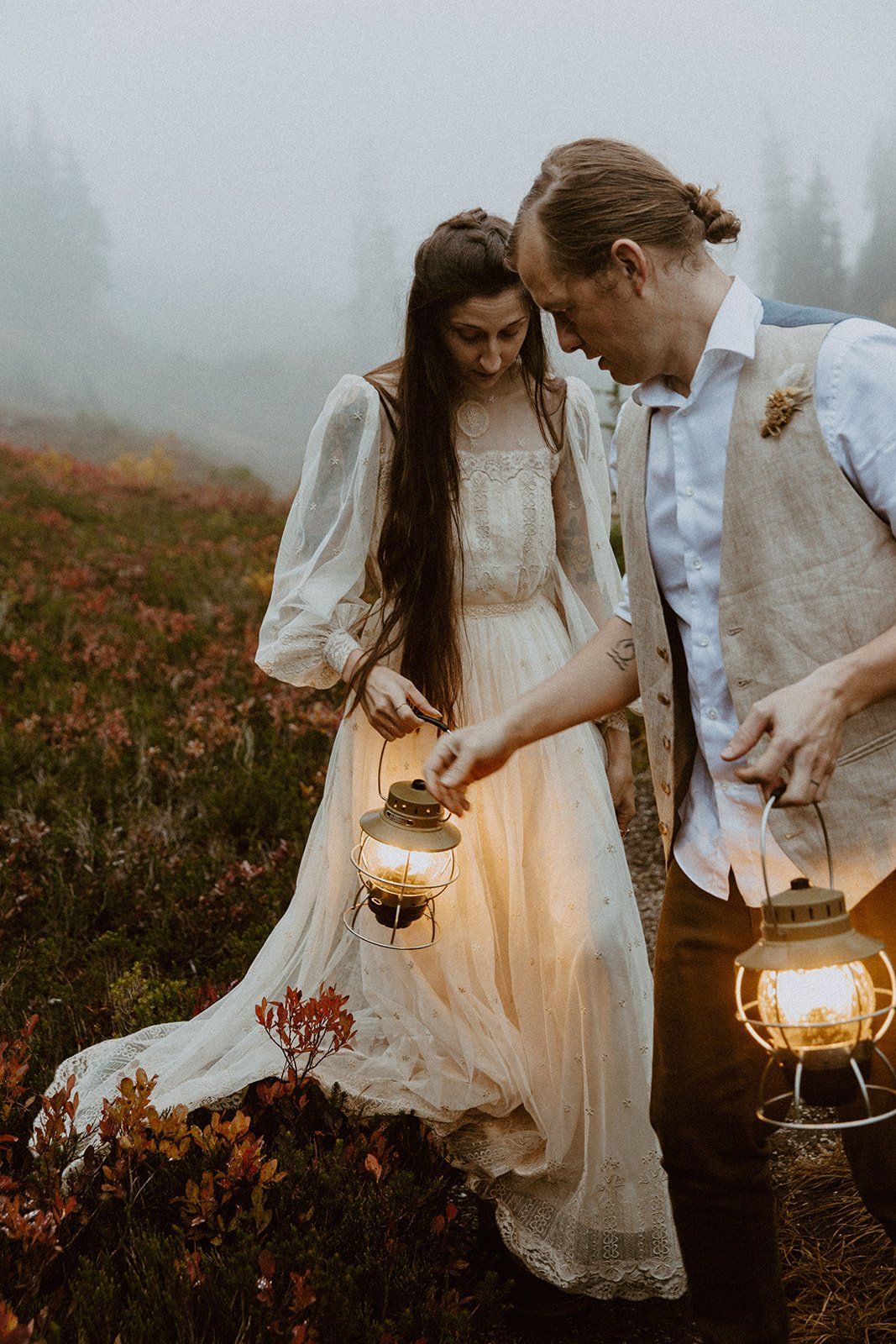 Bagley Lakes Mt. Baker Wilderness _ Elopement + Intimate Wedding Photography _ Backcountry Bohemians-95.jpg