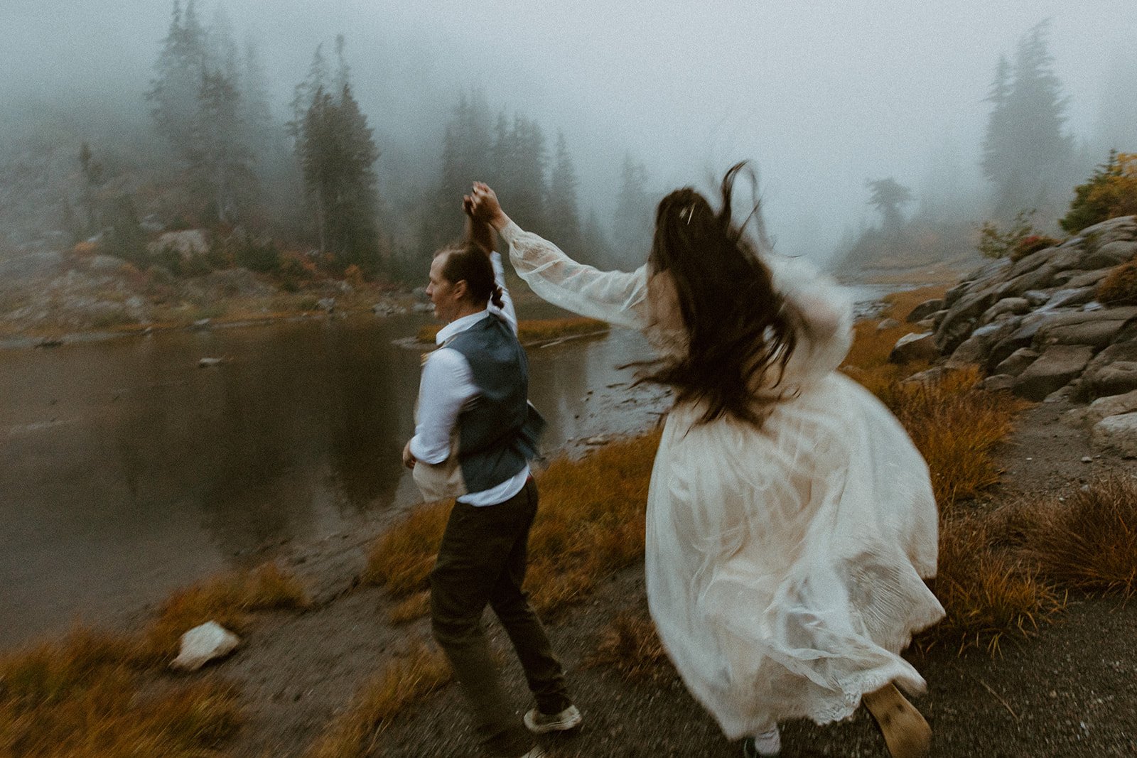 Bagley Lakes Mt. Baker Wilderness _ Elopement + Intimate Wedding Photography _ Backcountry Bohemians-145.jpg