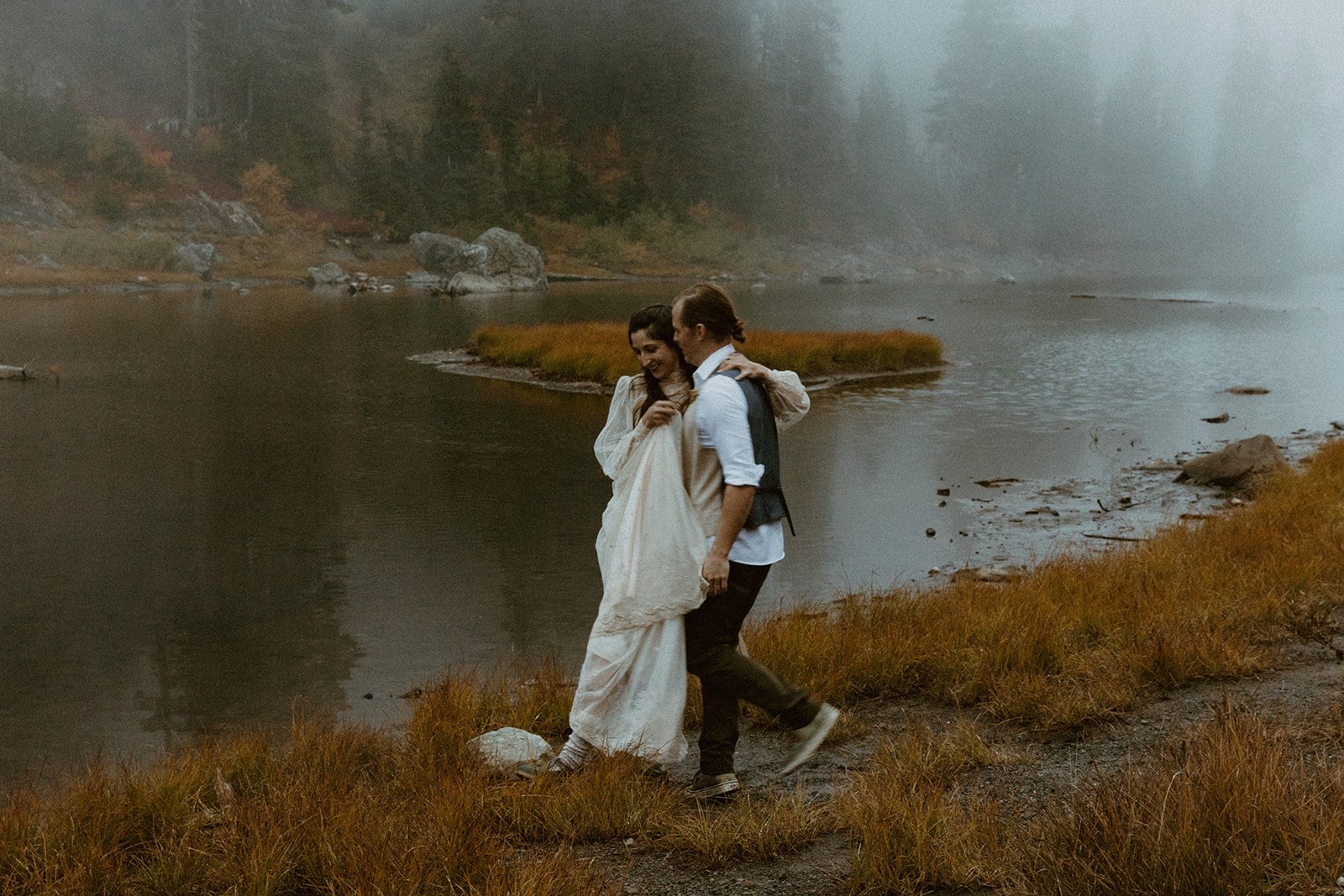 Bagley Lakes Mt. Baker Wilderness _ Elopement + Intimate Wedding Photography _ Backcountry Bohemians-151.jpg