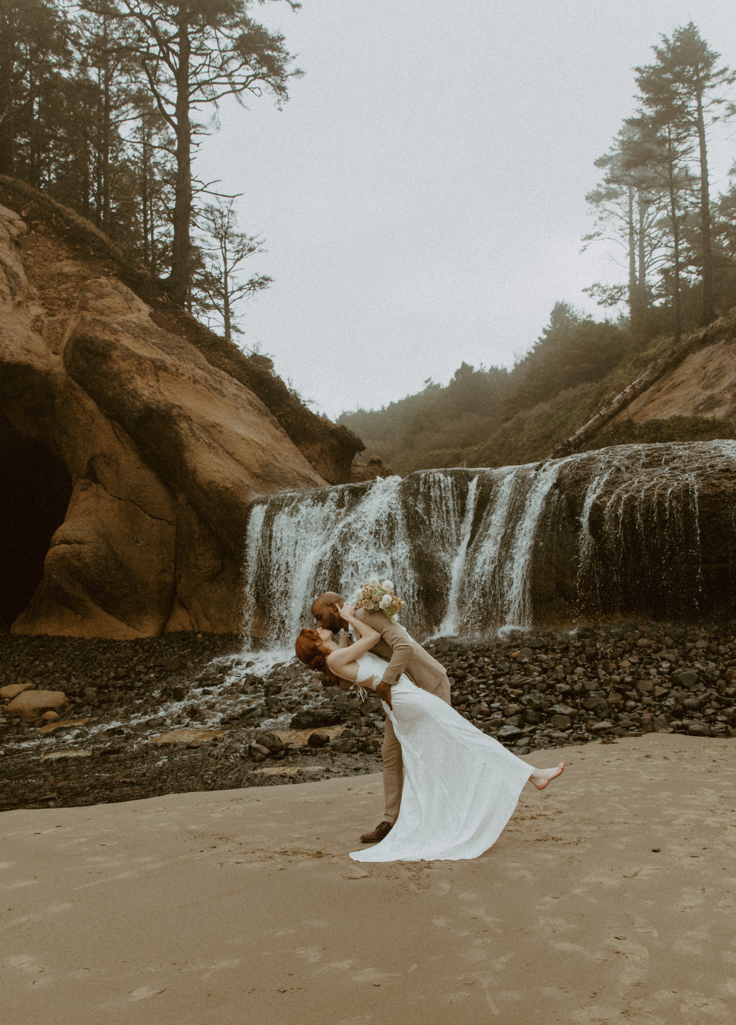 Hug Point_ WA _ Couple Photography _ Micro Wedding Elopement Photography _ Backcountry Bohemians-45.jpg