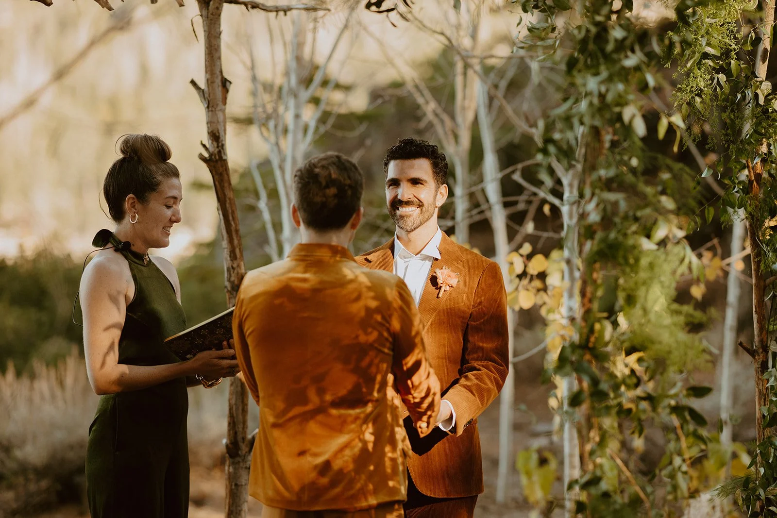 LGBTQ wedding ceremony at Lake Tahoe