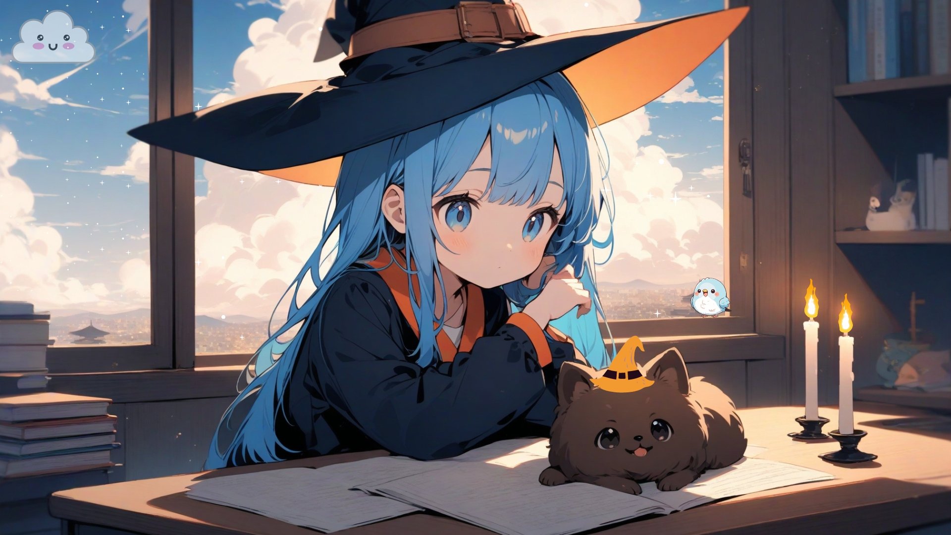 Witchy Study Time