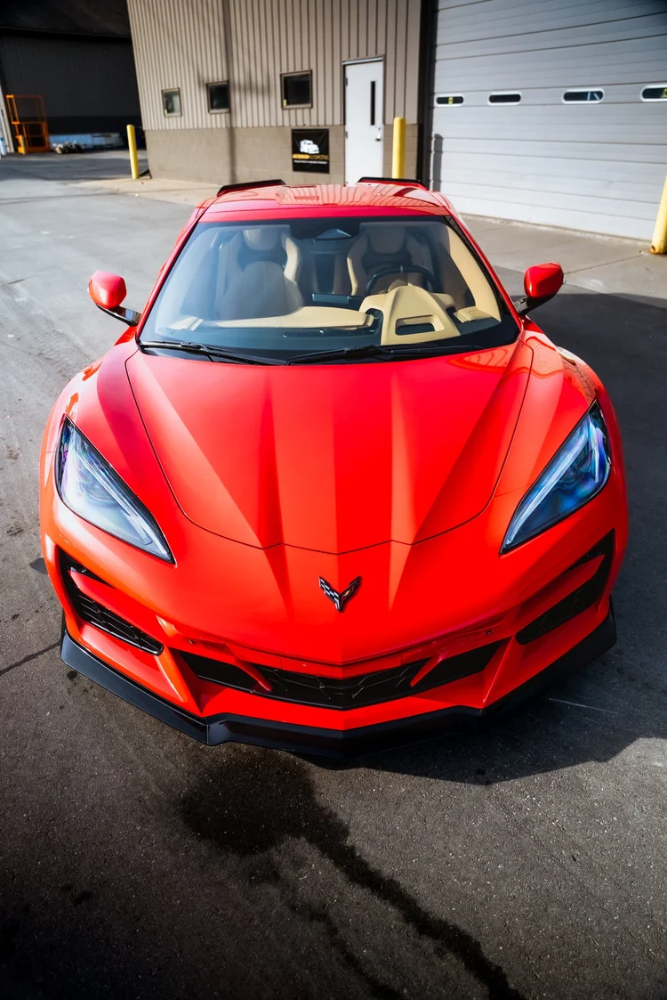 Chevrolet Corvette C8 paint correction by Ascension Automotive