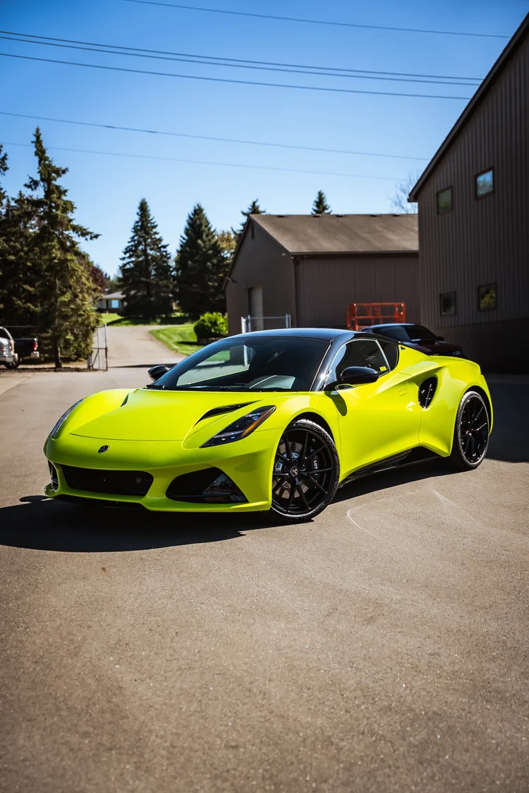 Lotus with ceramic coating by Ascension Automotive