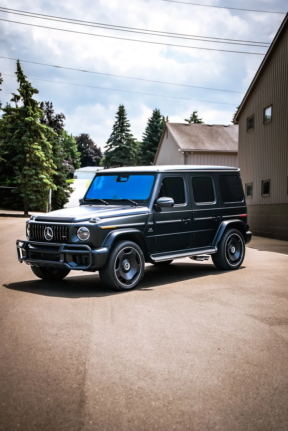 Mercedes G-Wagon with ceramic window tint