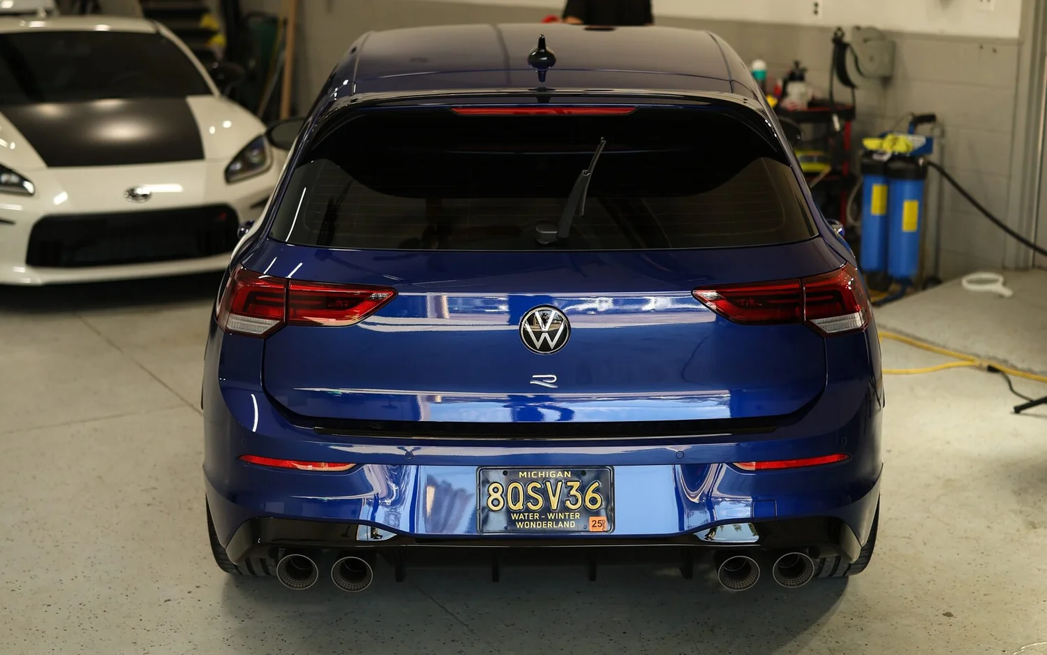 Corrected and coated finish