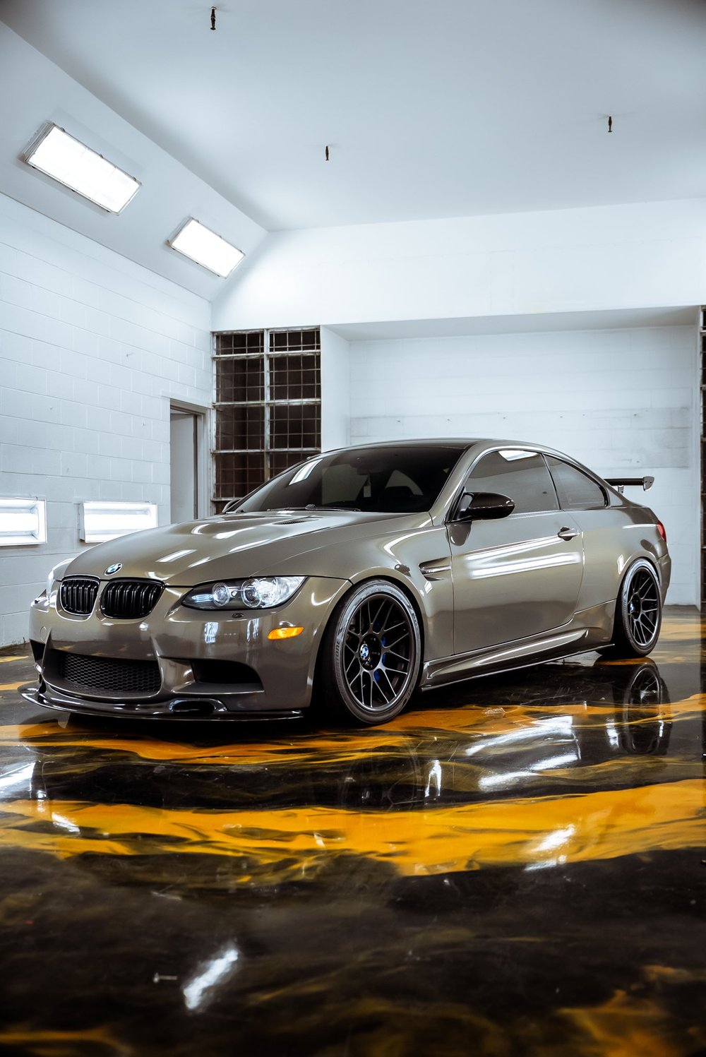 BMW M3 with ceramic window tint