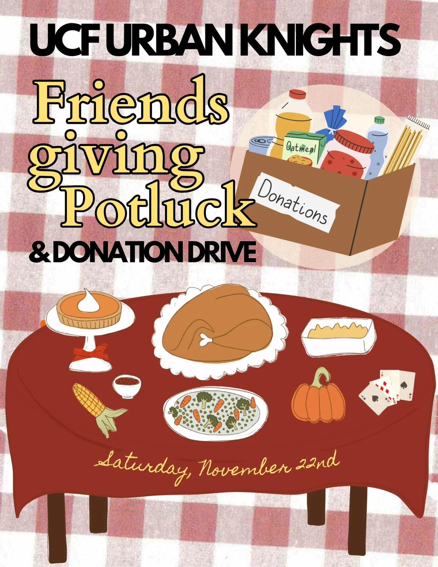 ✨ Friendsgiving&hellip; but also Friends Giving Back ✨ Join us Saturday 11/22 at 3pm for a cozy potluck + donation drive! 🥘🧺❤️ Location: Blue Jacket Park at the pavilion off of General Rees Avenue
Bring a dish to share (homemade or store-bought) an