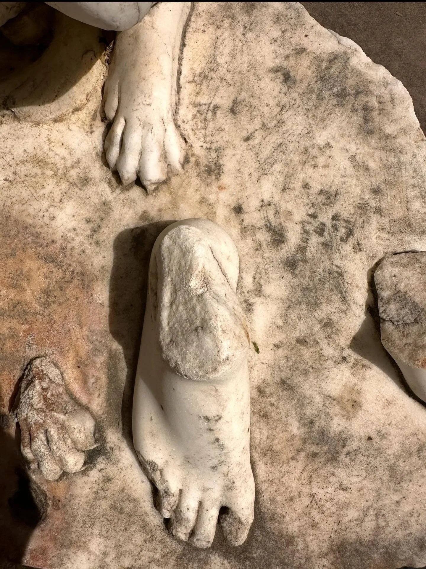 Ancient Roman best friends ❤️ #nikiwadlington #sicily #art