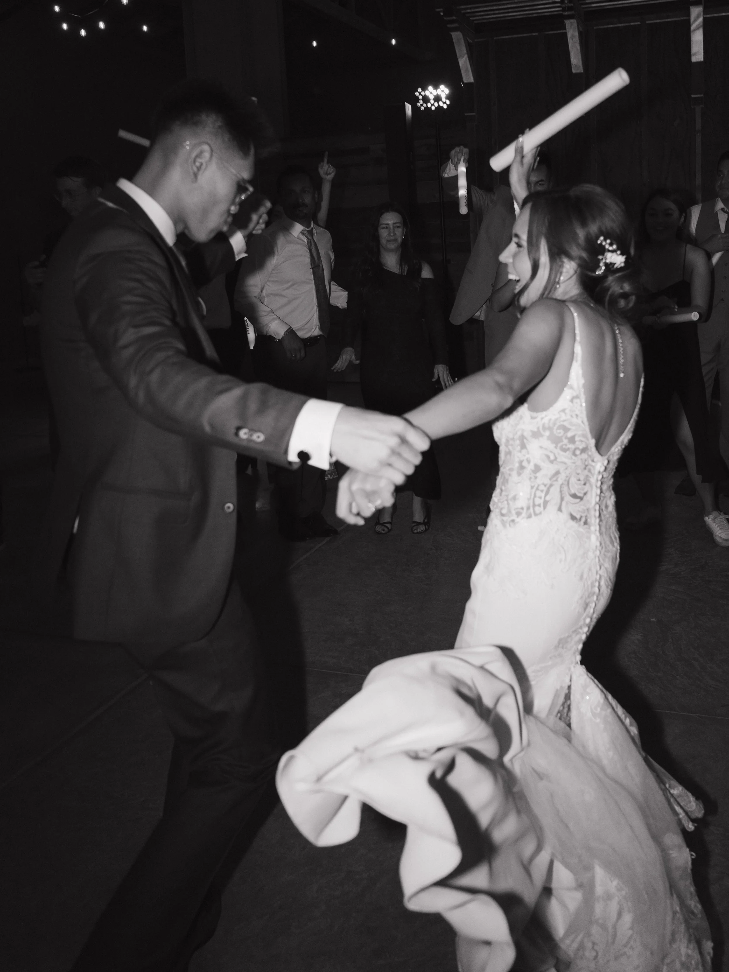 Some nights live on, forever! 

Big smiles, your best moves, and spontaneous moments everyone will remember. 

And a huge thanks to these vendors:
Venue: Thousand Hills Ranch
Coordination: @goforth_events 
Photography: @samanthaanne.photography 
Vide