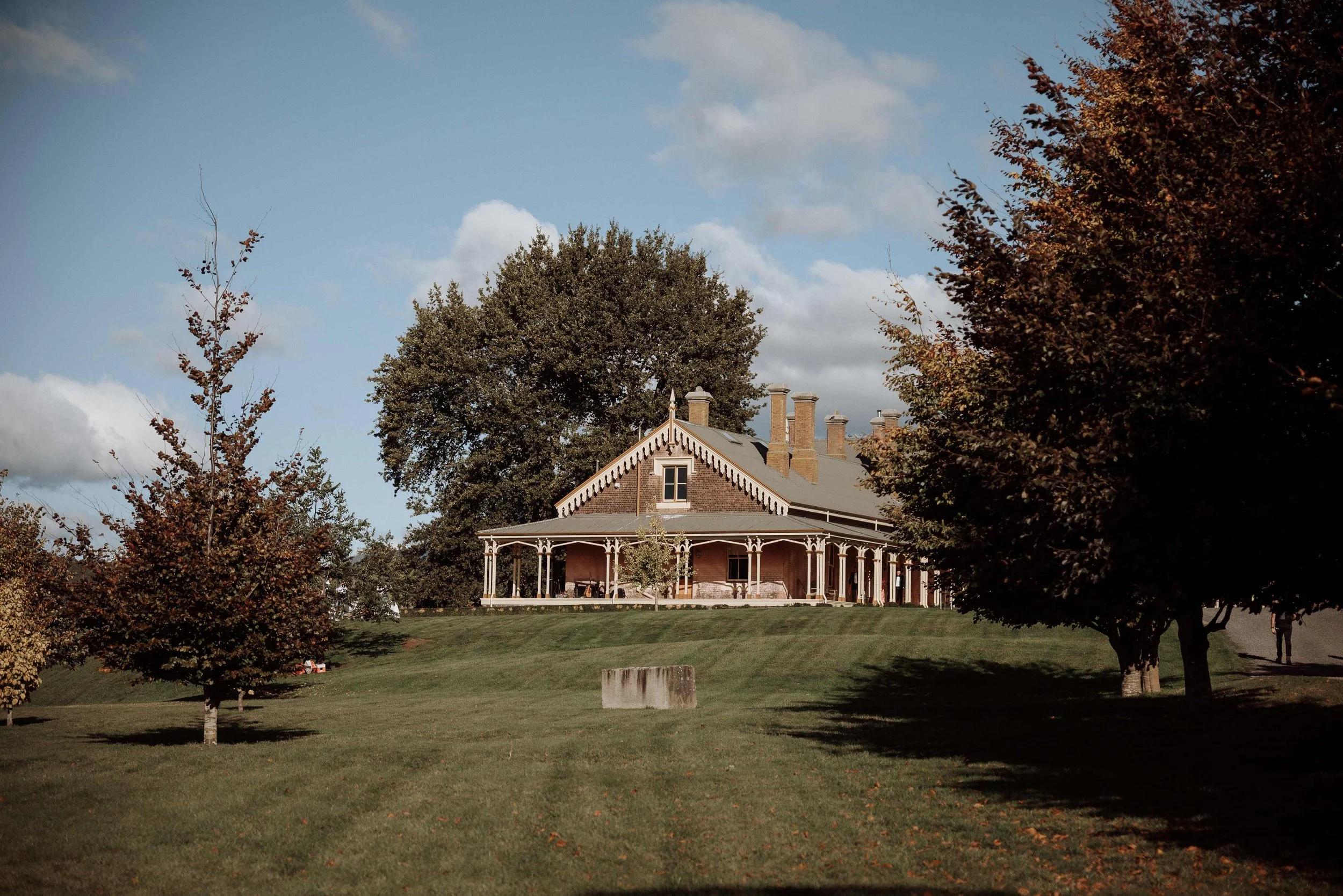 a wedding venue in the middle of 