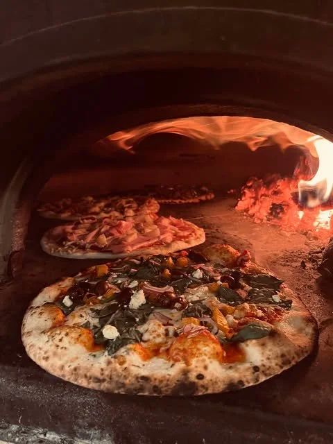 oven-brick pizzas