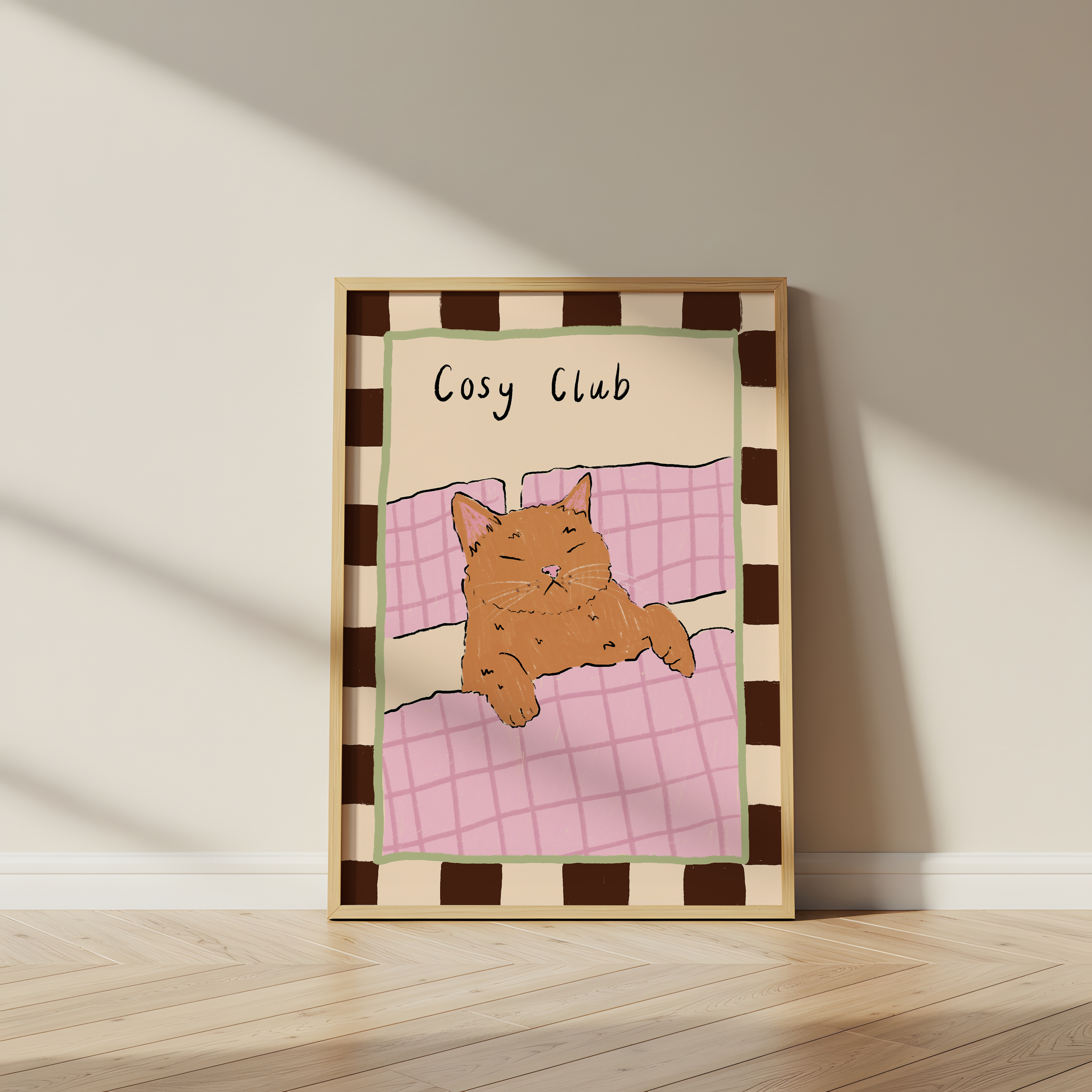 Cosy Club Cat (various colours)
