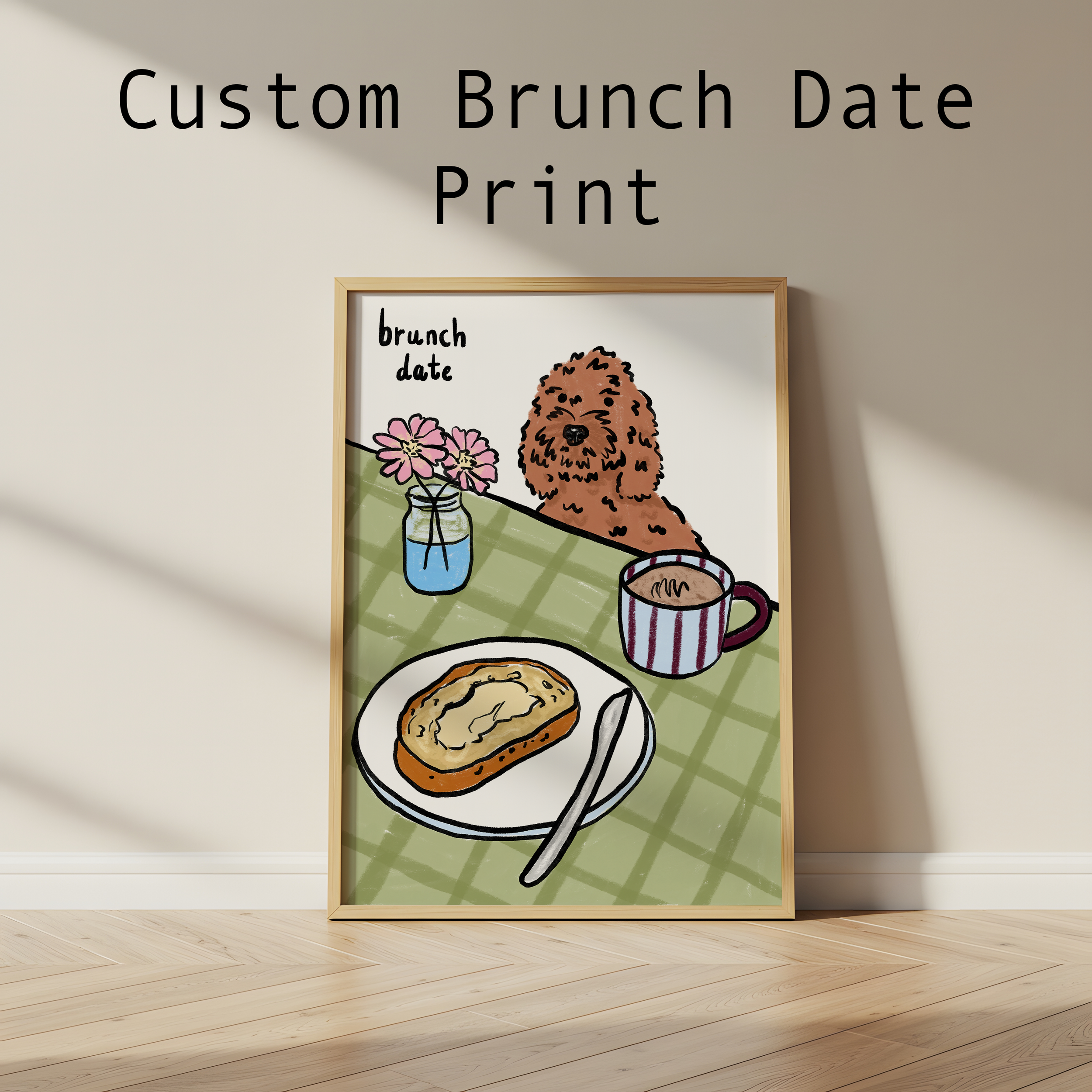 Custom Brunch Date Print