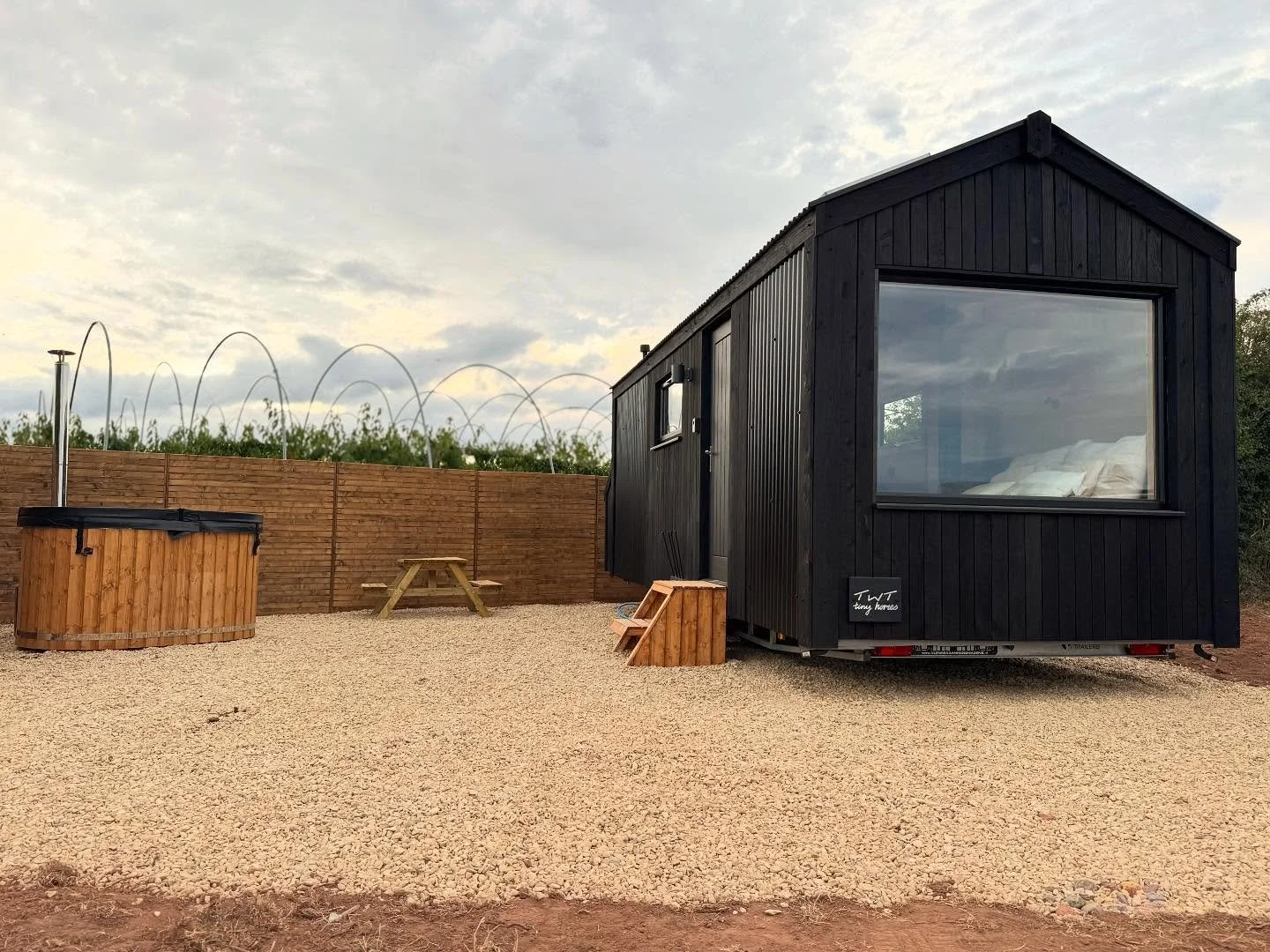 Our OFF GRID cabin setup! Aka the Sabbath 🖤