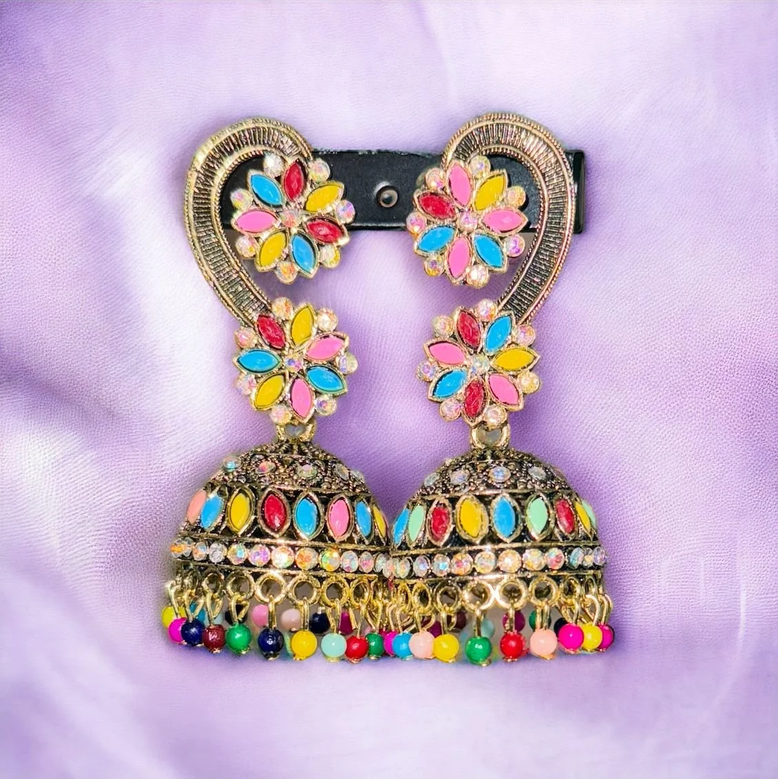 FLOWER PEARL JHUMKI