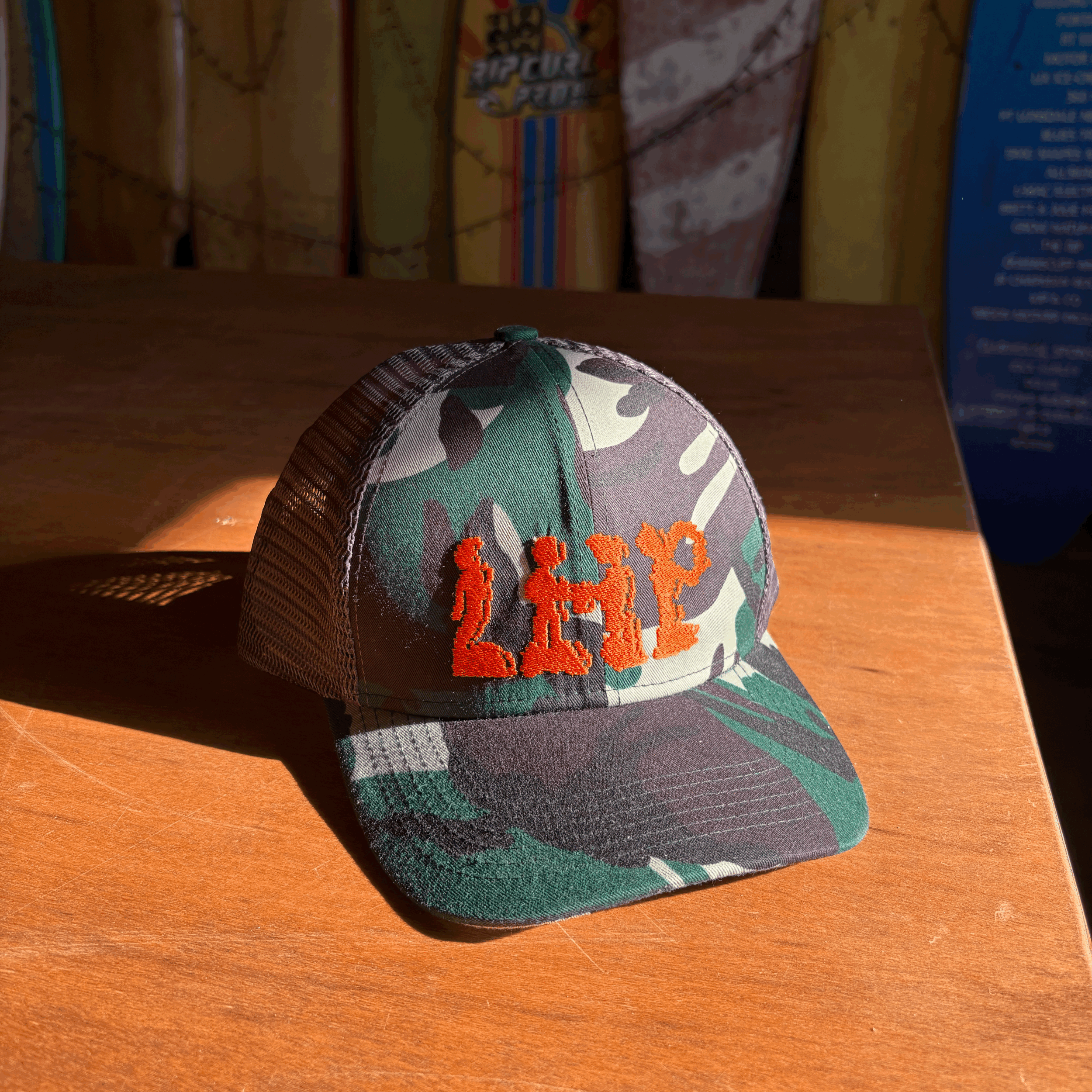 LHP camo hat