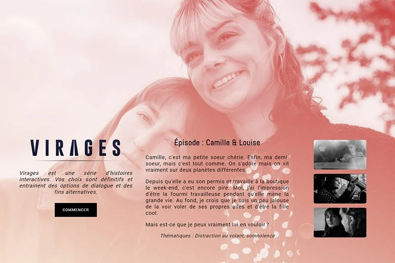 Les personnages et l'humain au coeur